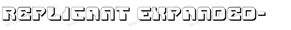 Replicant Expanded字体转换